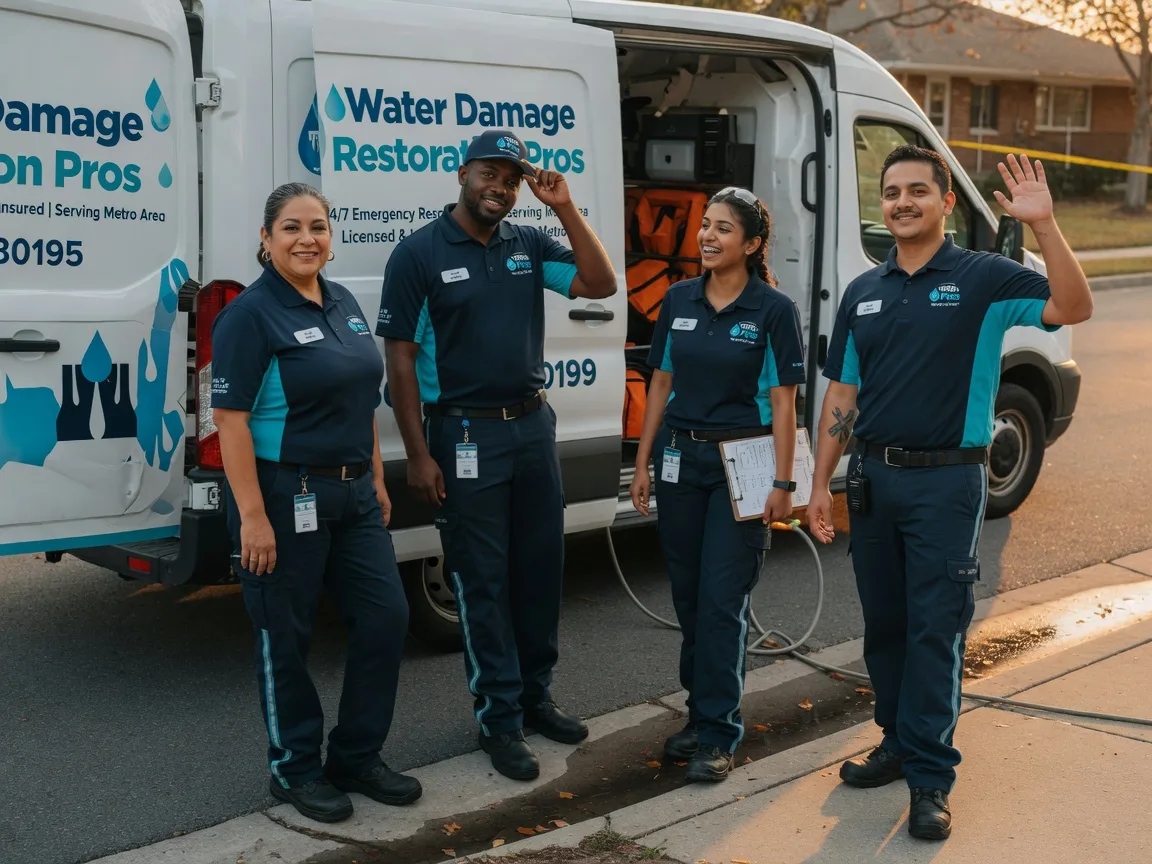 Water Damage Restoration company in Anamoose, ND
