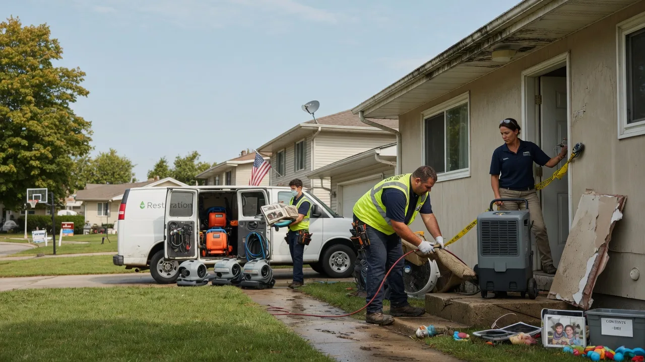 Water Damage Restoration in Anamoose, ND near me